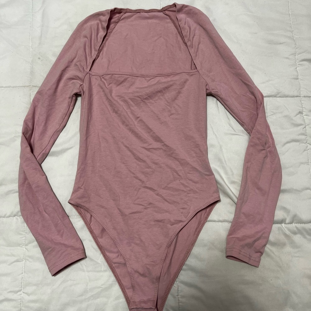 SHIEN PINK BODYSUIT